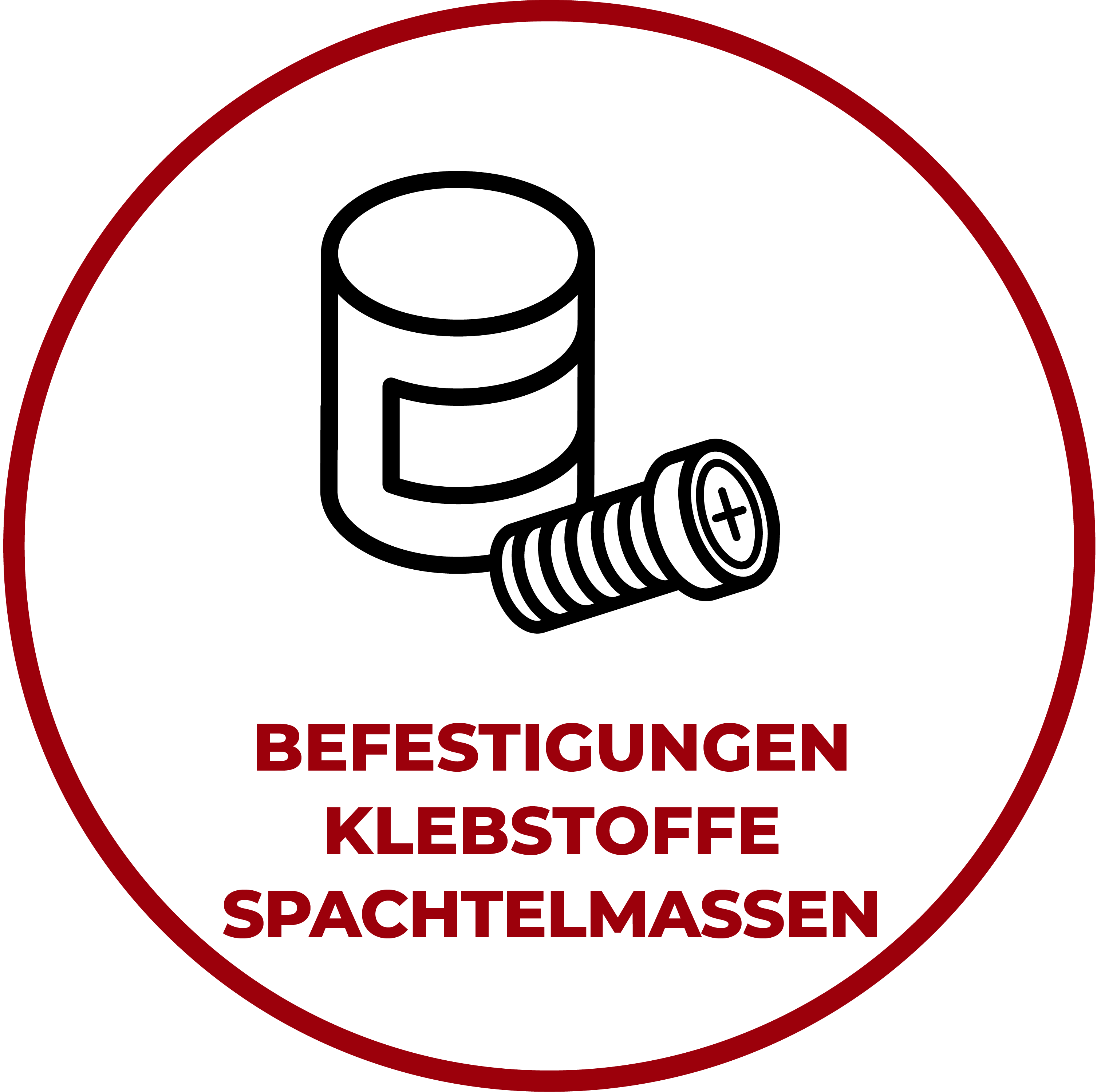 Befestigungen - Klebstoffe - Spachtelmassen