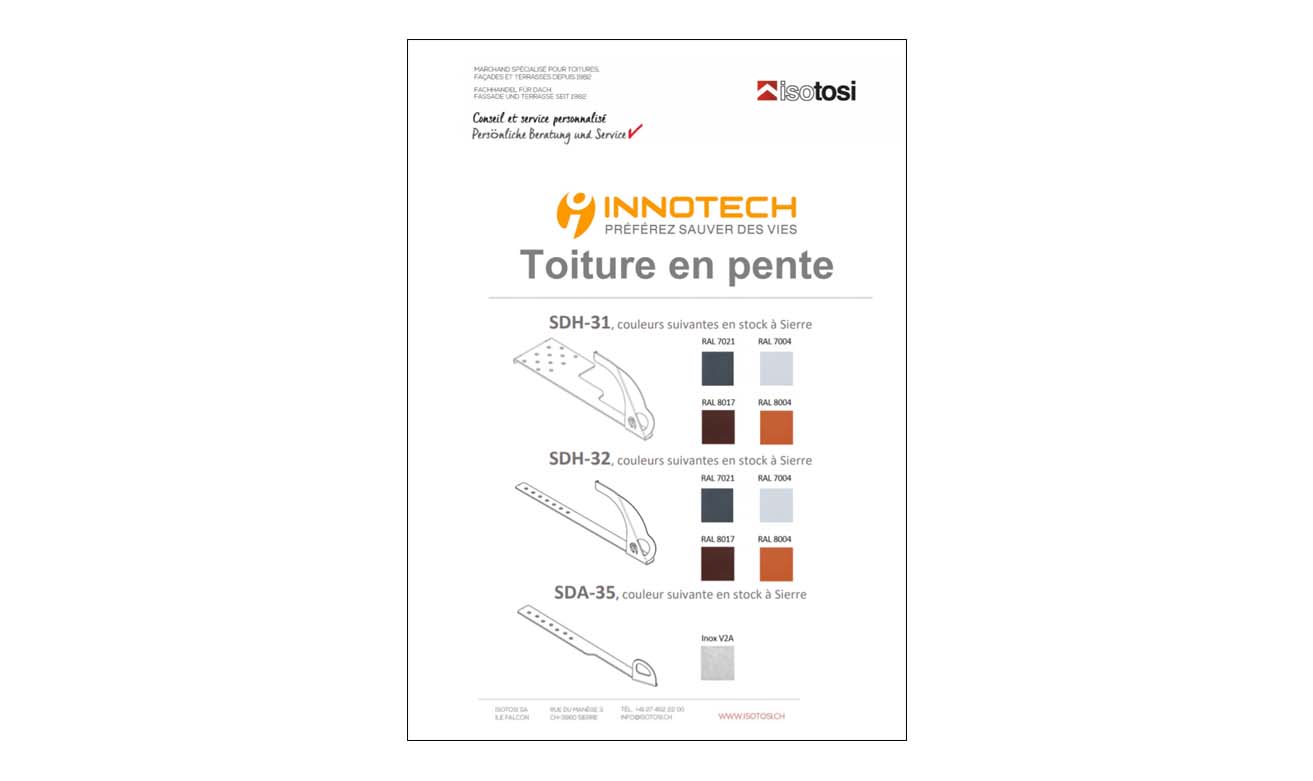 Innotech crochets de sécurité
