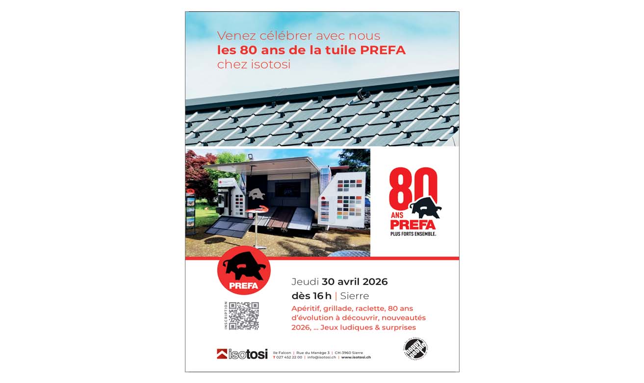 80 ans de la tuile PREFA