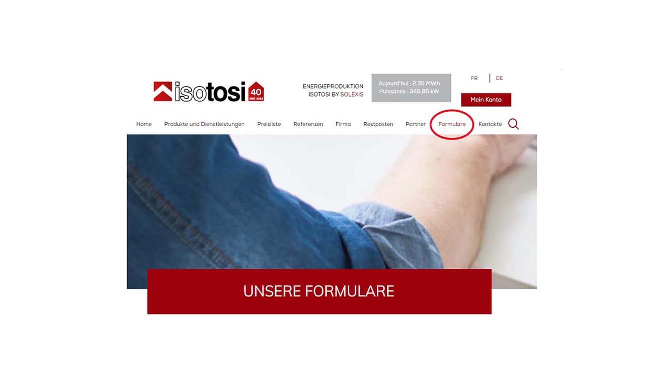 Technische Formulare