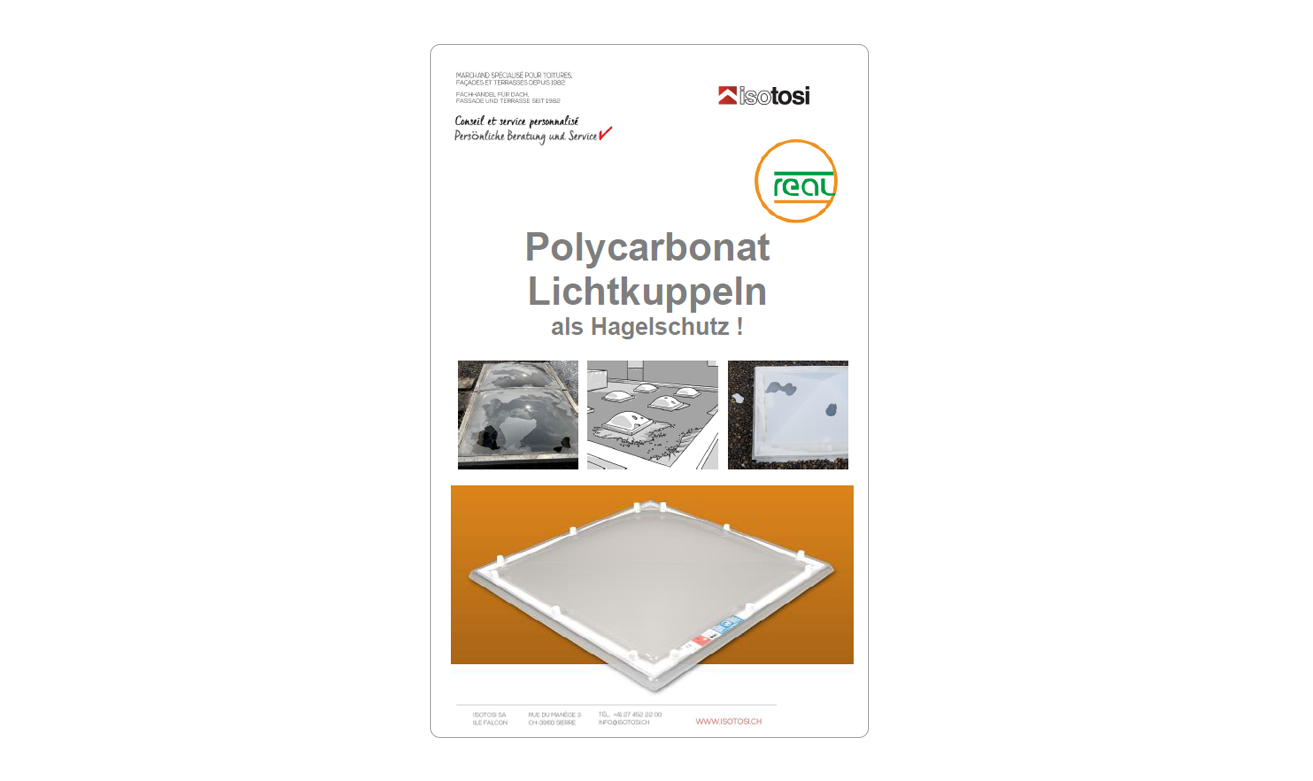 Polycarbonat Lichtkuppeln