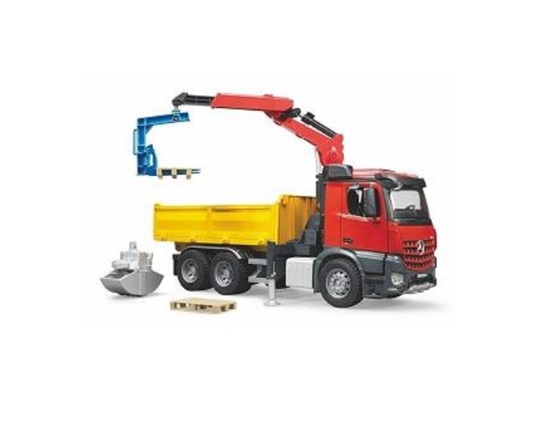 Transporte mit Kran-LKW