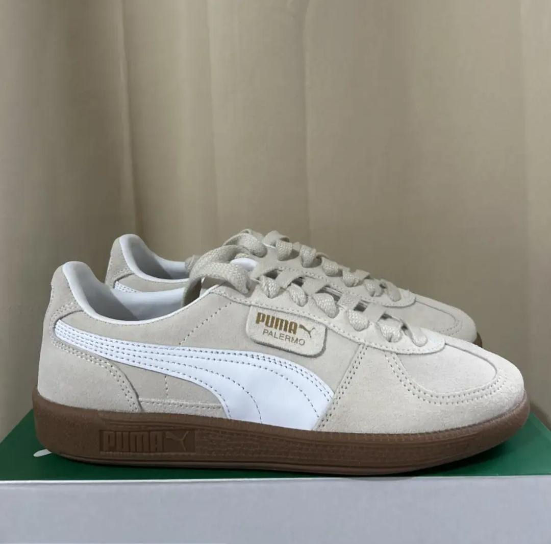 PUMA PALERMO BEIGE/NEGRO