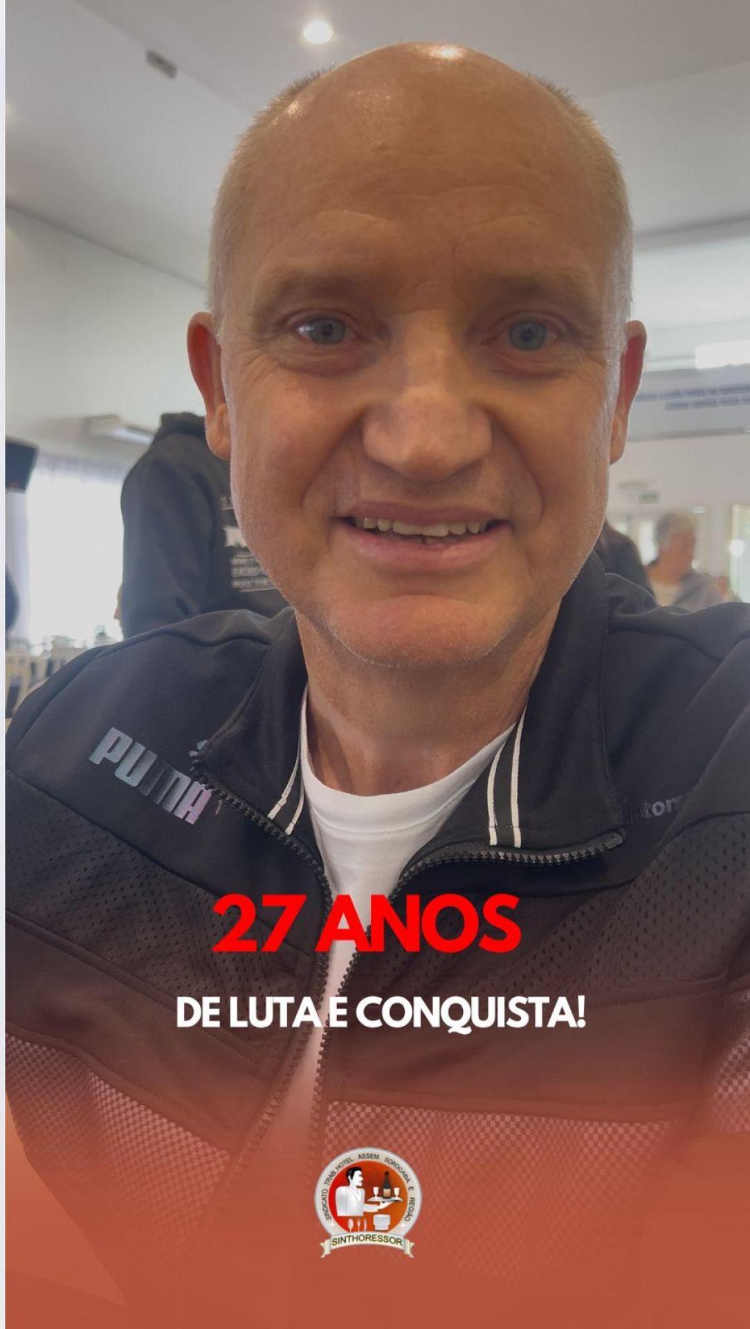 São 27 anos de luta e conquistas!”