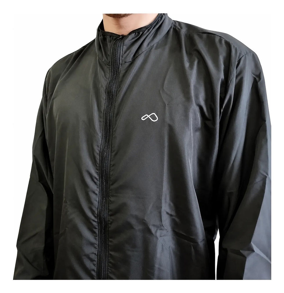 Miniatura: Kit Moto Frio Com Luva Touch+ Balaclava+jaqueta Corta Vento Preto Lisa M