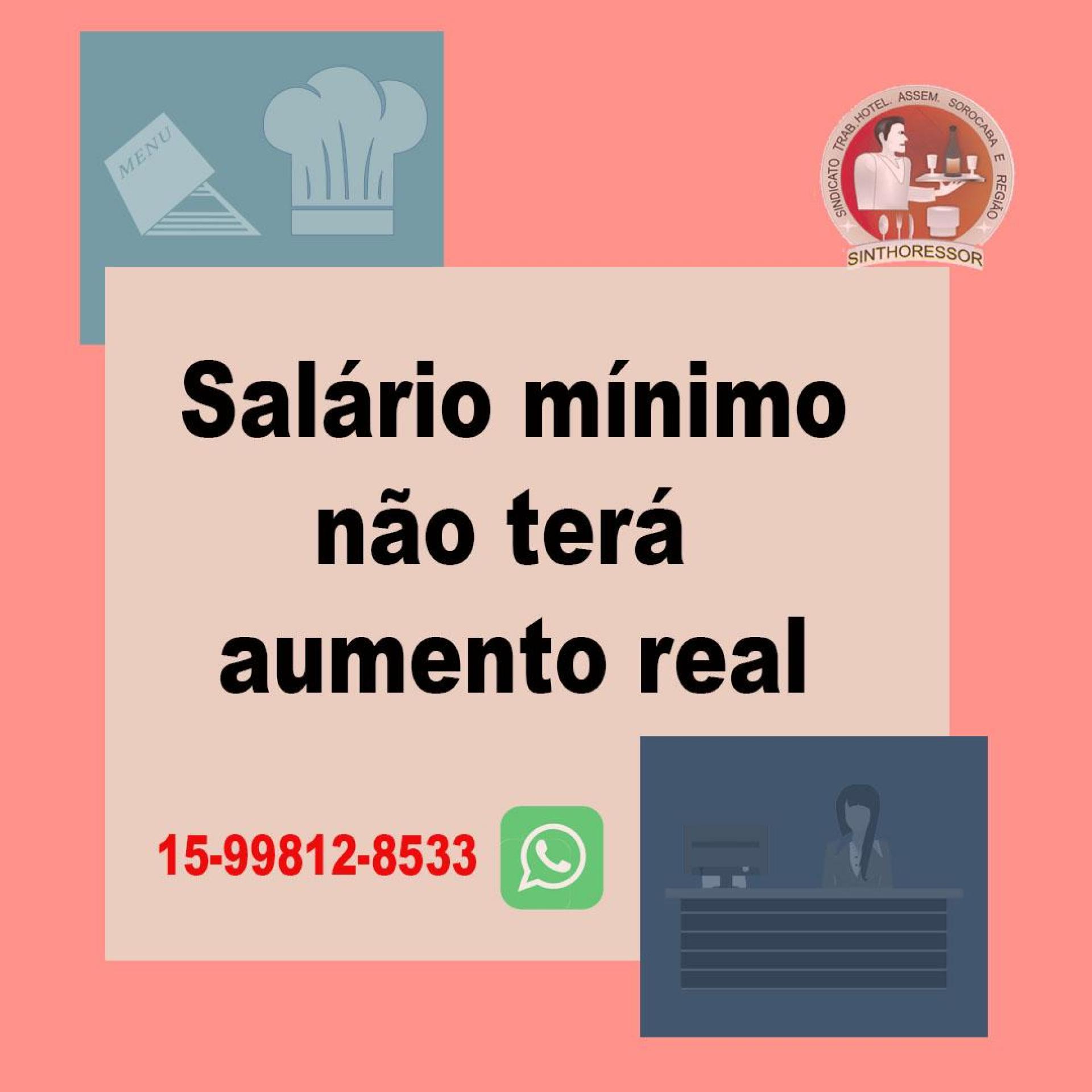 Salário mínimo a R$ 1.147, sem ganho real há três anos, segue perdendo da cesta básica