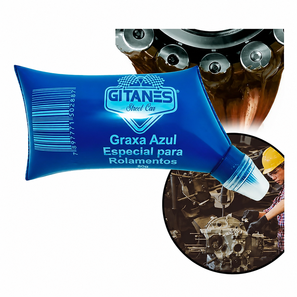 Miniatura: GRAXA AZUL GITANES P/ROLAMENTOS (80G)