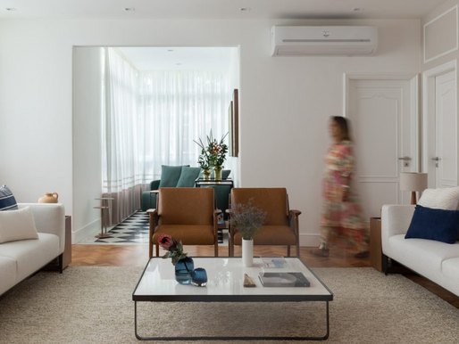 Apartamento no Rio combina tradição e alma carioca