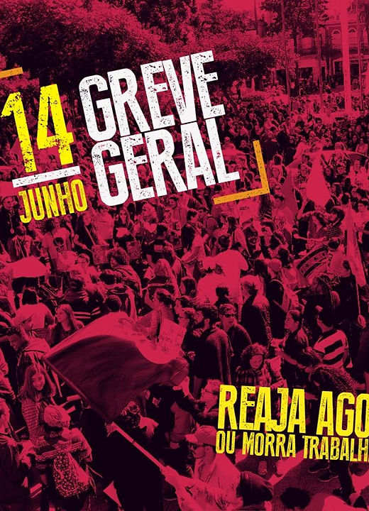 Na próxima sexta-feira tem Greve Geral contra a reforma da Previdência
