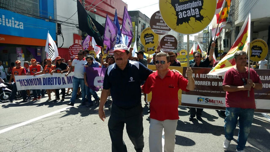 Manifesto contra a reforma da Previdência