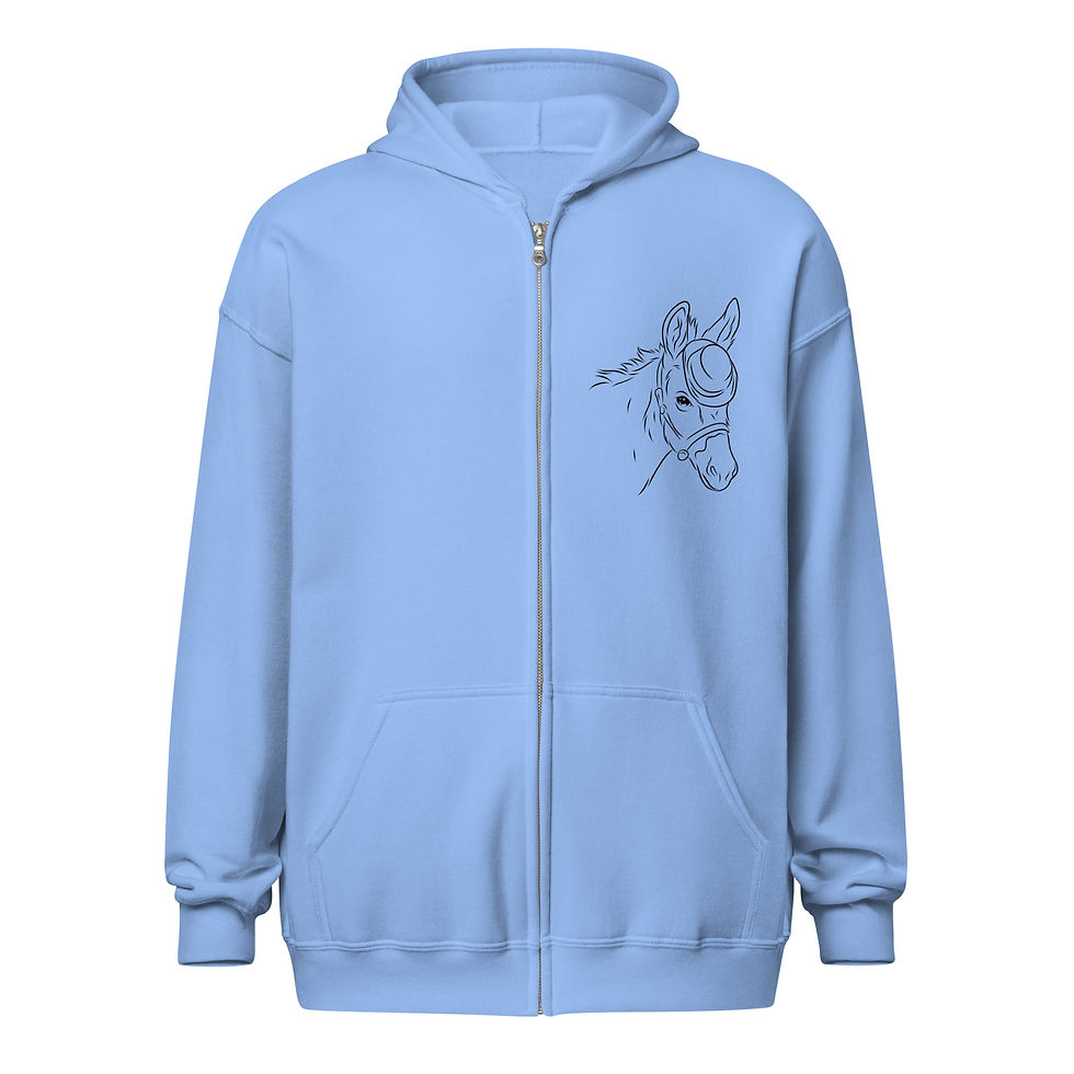 Thumbnail: Unisex heavy blend zip hoodie