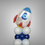 Miniatura: Rocket Ship 3 Tier Balloon Tower