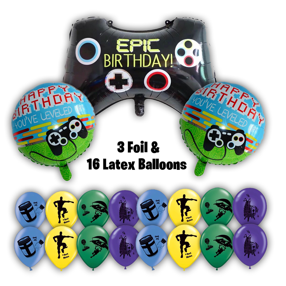 fortnite llama balloon, fortnite party, fortnite balloons, balloons, fortnite foil balloons, fortnite party supplies