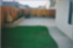 Backyard stamp concrete patio