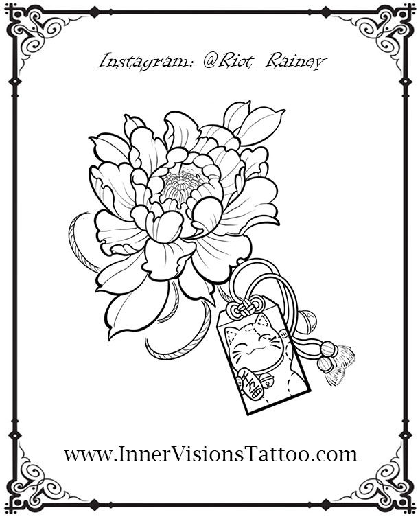 Free Tattoo Coloring Book