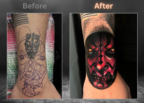 color cover up tattoo by expert artists in las vegas
