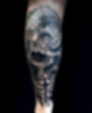 Biomech Skull Tattoo