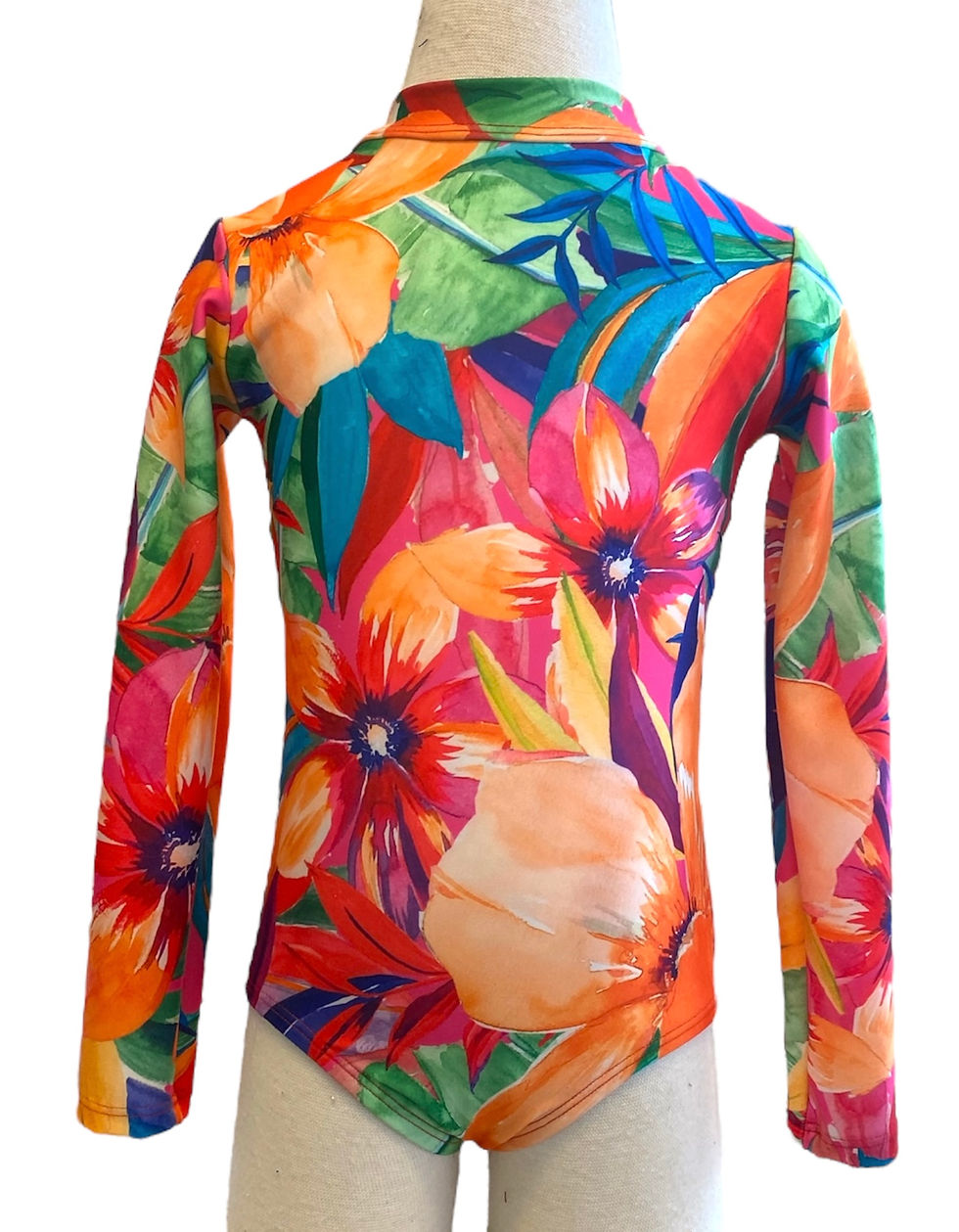 Floral Rashgaurd Full Piece