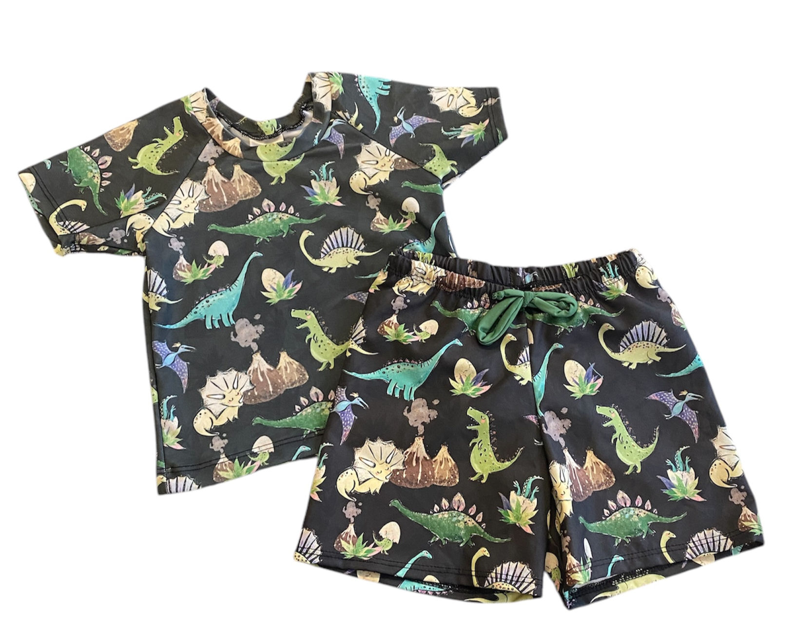 Dinosaur Rashgaurd Set