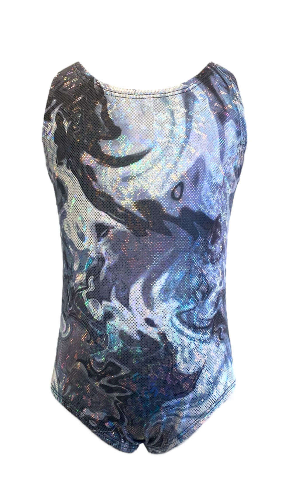 Grey Swirl Gymnastics Suit