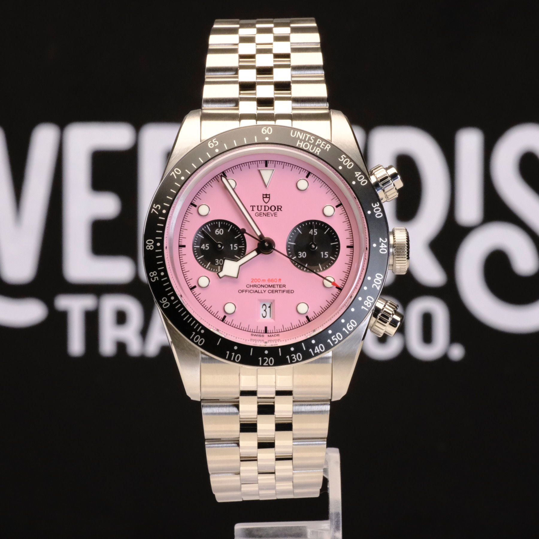 Tudor Black Bay Chrono Pink 79370