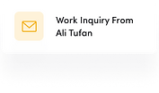 Work inquiry form for job applications and employment opportunities.