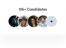 Total number of candidates who have applied.