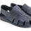 Thumbnail: Italianinho Genuine Leather Men's Easy Slip Sandals - Black