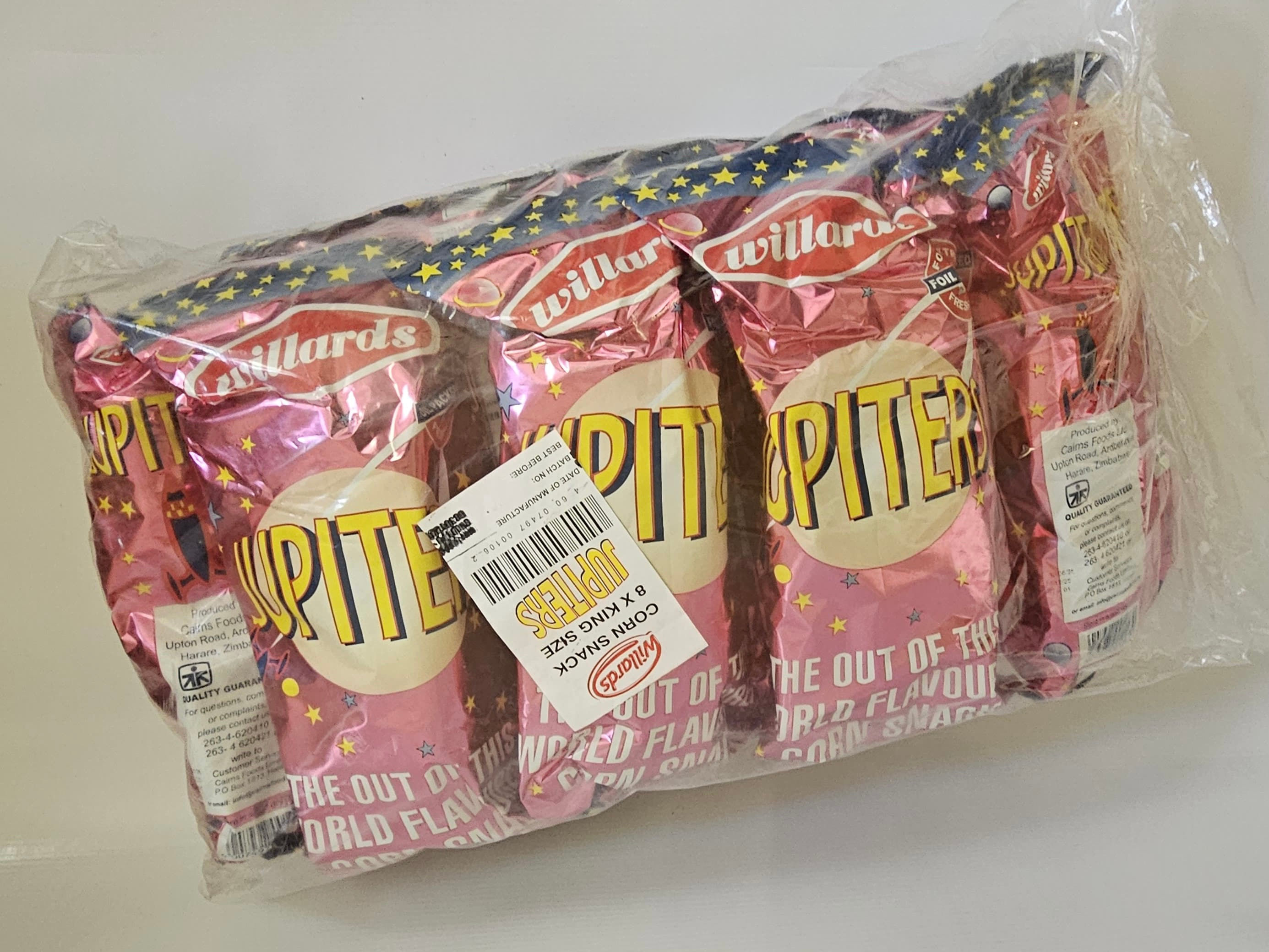 Willards Jupiters 150g (8 Pack)
