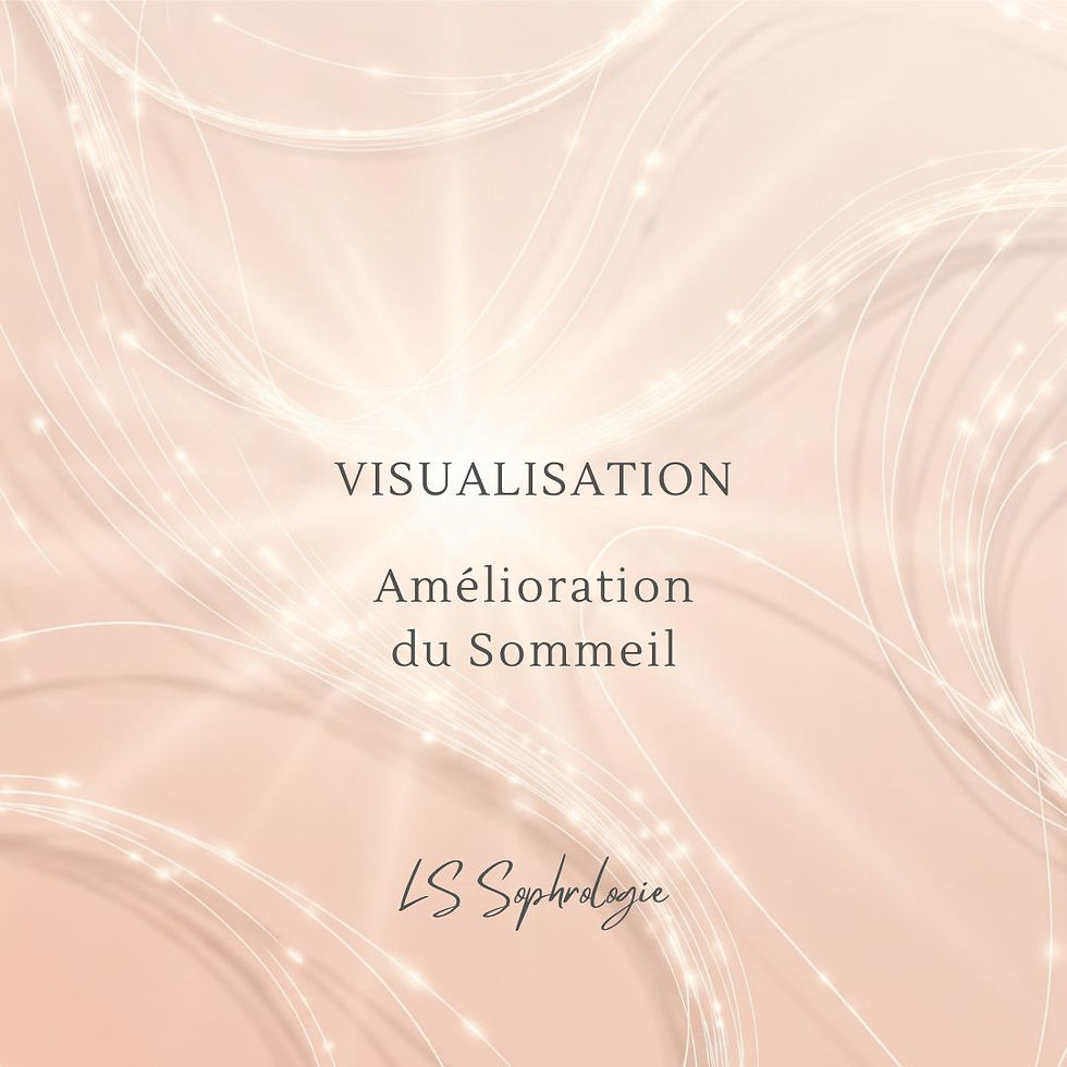 Visualisation - Amélioration du Sommeil