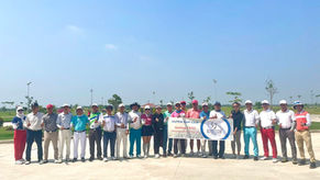 SaoKhue sponsoring business leader golf tournament in HCMC