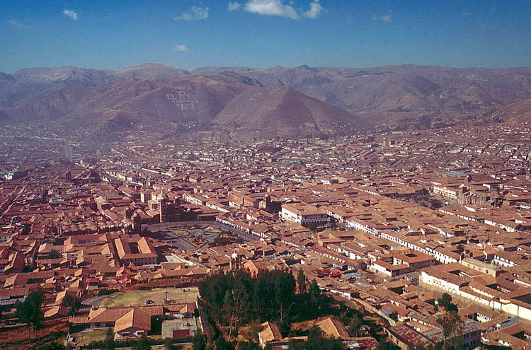 Cuzco, from Sacsayhuaman