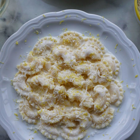 Whipped Ricotta Pasta Limone