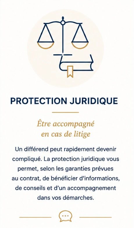 Protection juridique par votre courtier en assurance à Bar-sur-Seine.