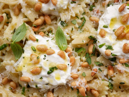 Lemon Herb & Burrata Farfalle