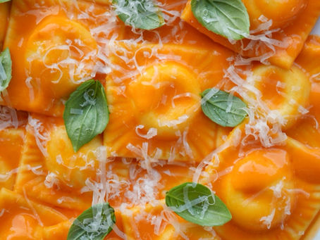 Roasted Cherry Tomato & Burrata Ravioletti