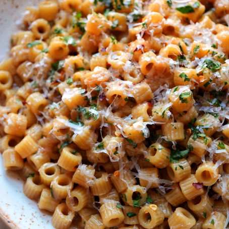 Caramelized Shallot & Roasted Garlic Ditalini