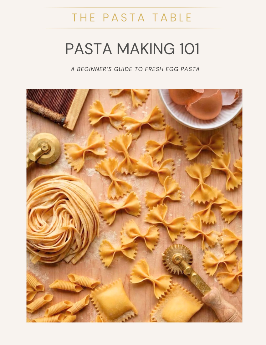PASTA MAKING 101: EGG DOUGH