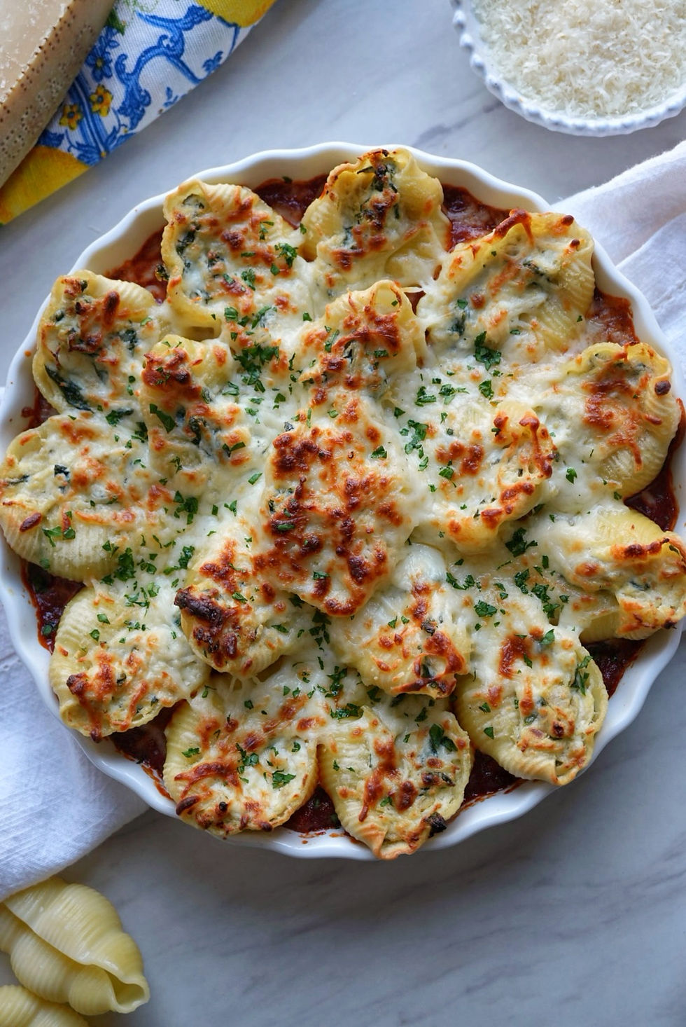 Spinach & Artichoke Stuffed Shells