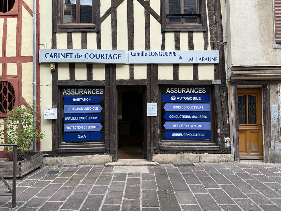 Cabinet de courtier en assurance à Bar-sur-Seine Longueppé