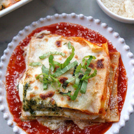 Heirloom Tomato Caprese Lasagna