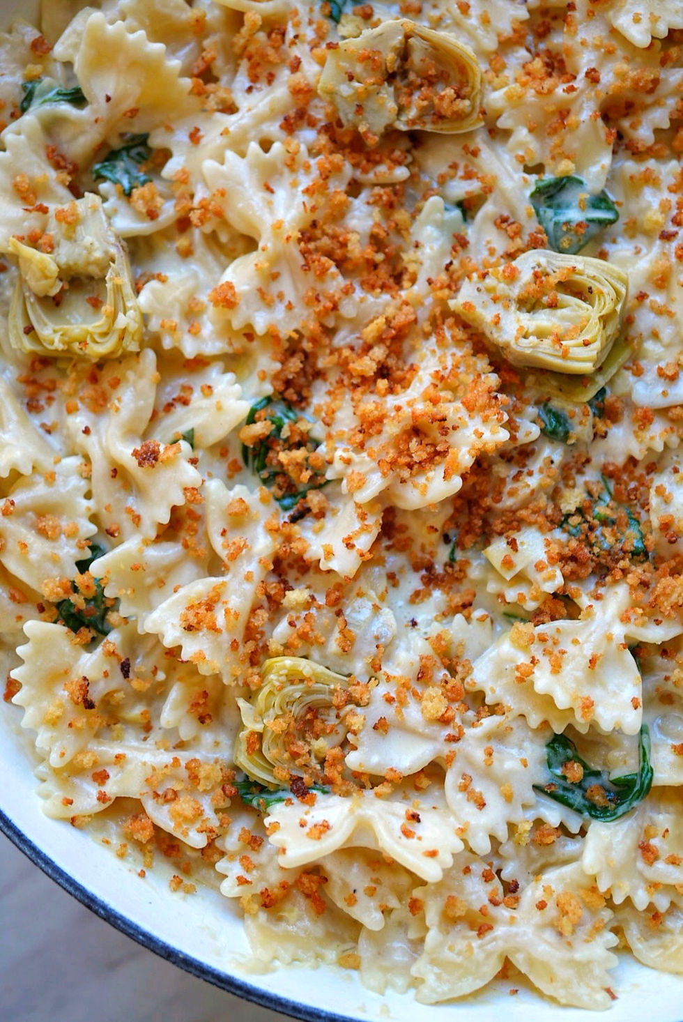 Spinach & Artichoke Farfalle
