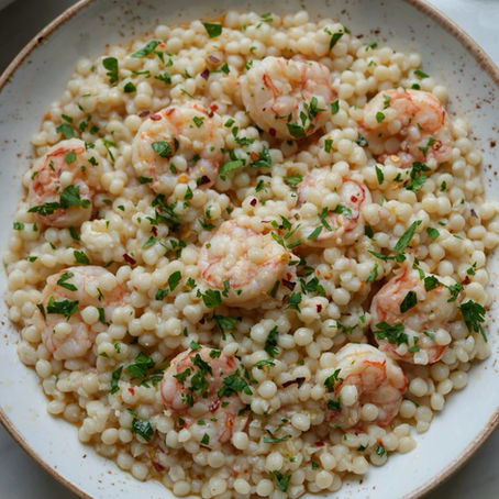 Shrimp Scampi Couscous