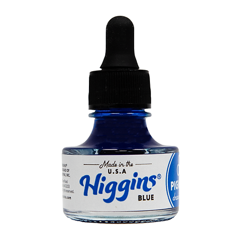 Blue Pigmented Ink | higgins