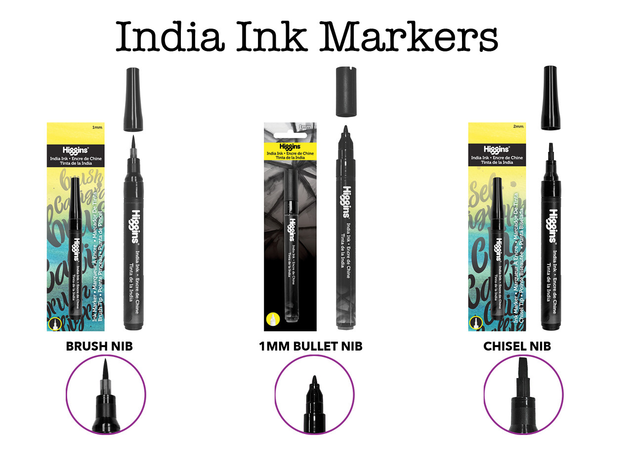 India Ink Markers