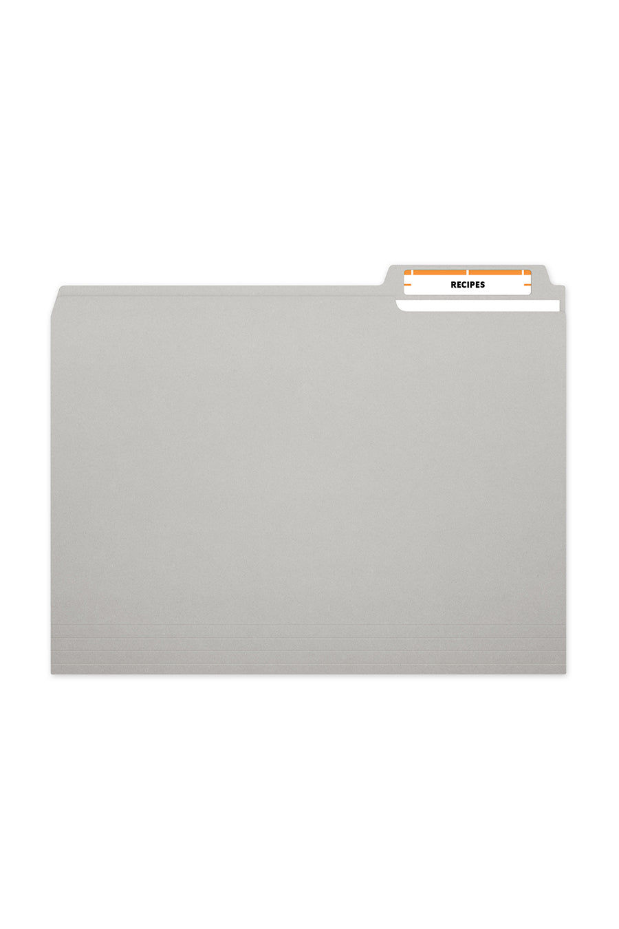 Thumbnail: File Folder Labels, Orange, 9/16" x 3-7/16", 248/Bx