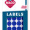 Thumbnail: 3/4" Dia. Color Coding Labels, Dark Blue, 1000/Bx