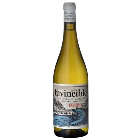 Bottle of Invincible Número Um Branco 2024 Portuguese white wine