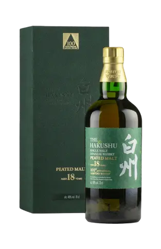 Hakushu 18 Year Old Peated Malt 100th Anniversary Limited Edition