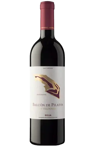 Bottle of Valdemar Balcón de Pilatos Maturana 2020 Rioja red wine